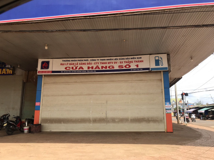 Đắk Lắk: Hàng loạt cửa hàng xăng dầu đóng cửa vì... hết xăng!
