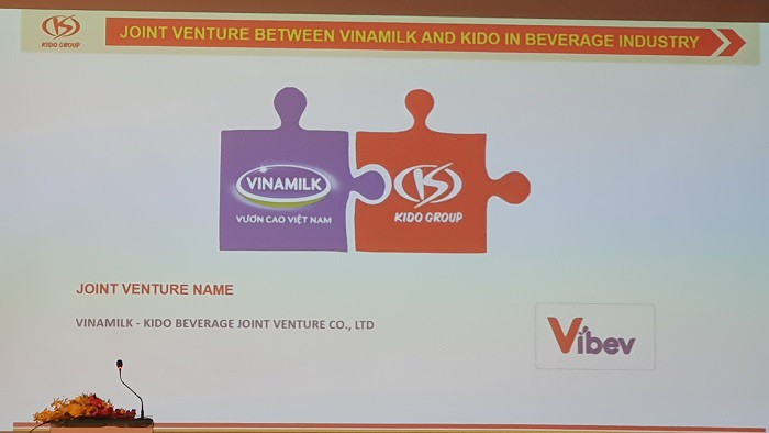Vinamilk và Kido lập liên doanh trong lĩnh vực nước giải khát - kem, nắm hơn 50% thị phần ngành kem 