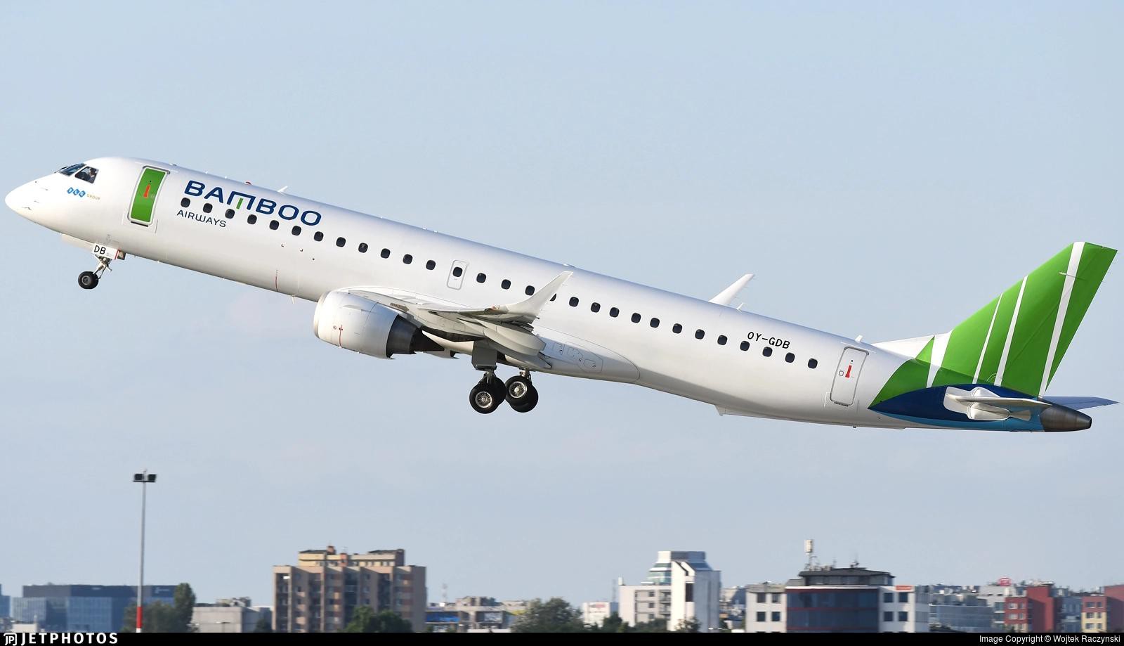Rò rỉ hình ảnh máy bay phản lực thế hệ mới Embraer E195 được cho là sắp bay Côn Đảo