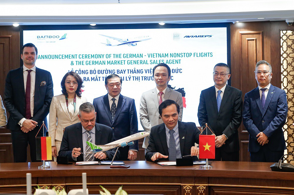 Bamboo Airways bay thẳng thường lệ Việt – Đức, mở bán vé từ ngày 24/1