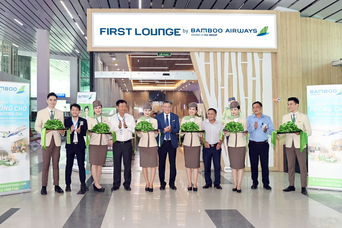 Bamboo Airways chính thức khai trương Phòng chờ Thương gia tại Phú Quốc 
